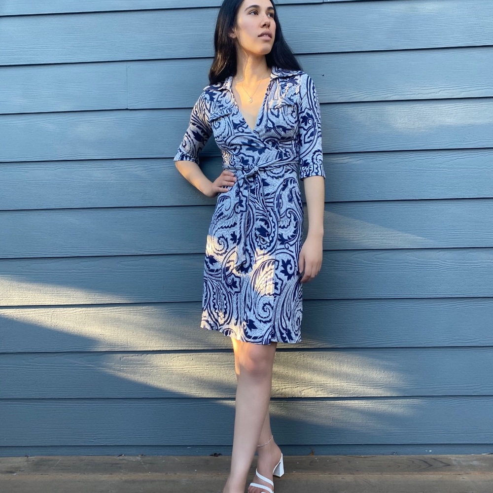 Vintage Dianne Von Furstenburg Wrap Dress